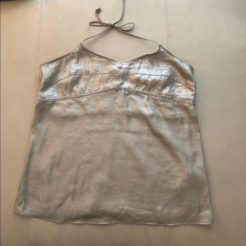 Calvin Klein Gold halter top